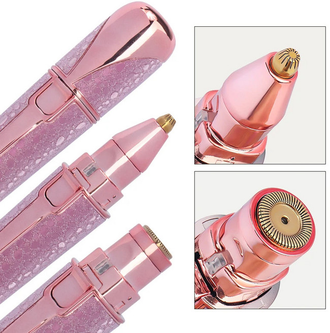 눈썹제모기 메이크업 솜털제거 정리기계 40대여성 면도기 인중 사용이편리한 잔털 레이저제모기 제모용 드래곤 눈썹정리기 전기제모기 여성제모기 털제거기 정리펜 용품 제모기 온열뷰러, IPL, 핑크