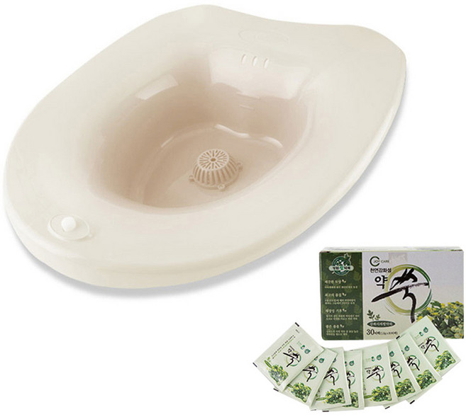 조이케어_ 하이스파 공기방울 무선 버블 좌욕기 BNB-8200 (약쑥30봉), 단품