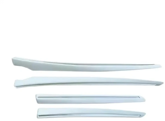 테슬라 모델 Y 주니퍼 2025 도어 플랭크 사이드 트림 스트립 4PCS 스티커 커버 자동차 내부 액세서리용 자, 05 1, 01 CN