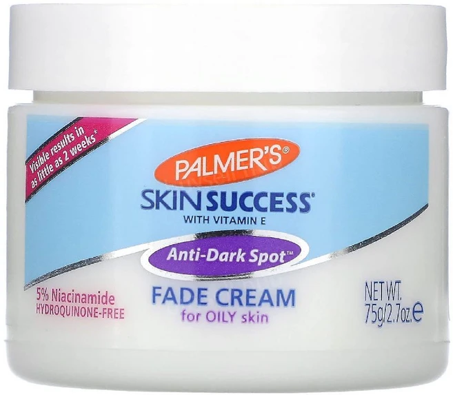 팔머스 Palmers 피부 성공에 비타민E 함유 지성 피부용 안티 다크 스팟 페이드 크림 75g(2.7oz) PAL-07555, 1개 - 쿠팡