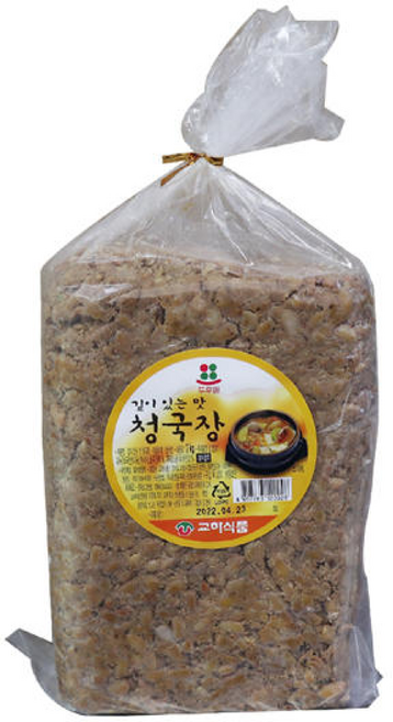 교하식품 두루메 청국장2kg 1개, 2kg