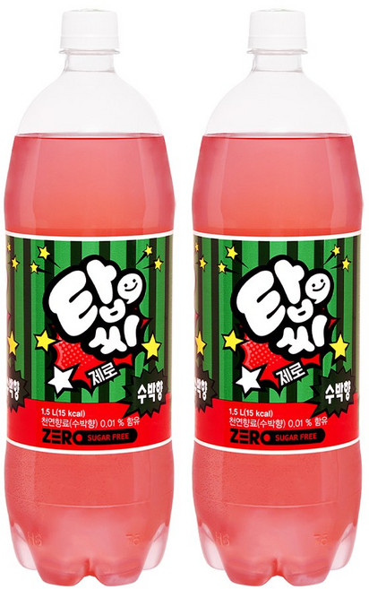 탑씨 제로 수박향, 1.5L, 12개