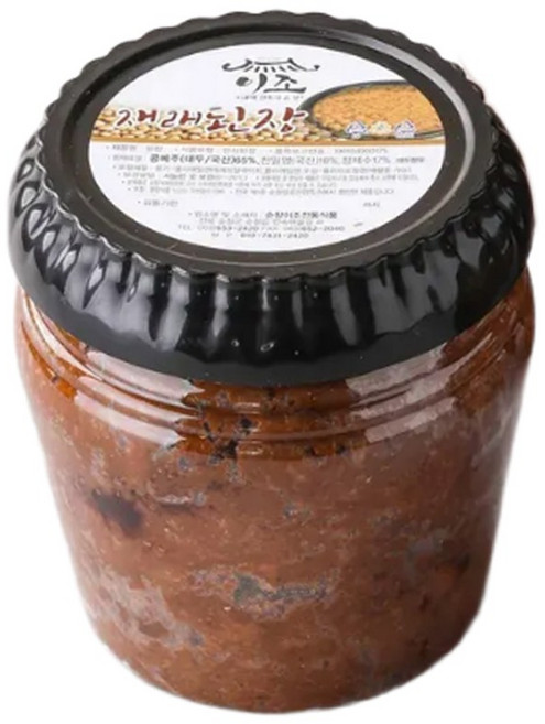 순창이조전통식품 재래식된장 1kg, 1개