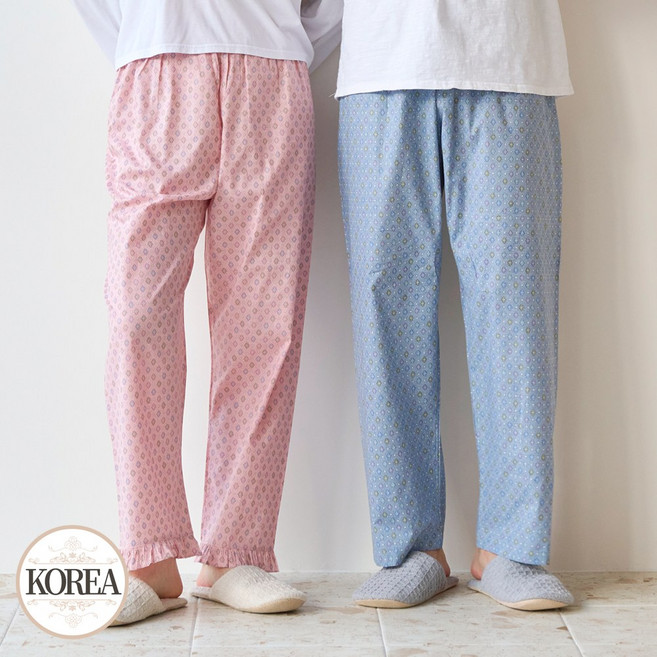 커플 잠옷 바지 여성 파자마 홈웨어 AP7/9-469(M플레이크PJ)