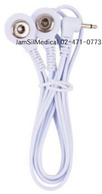 서흥저주파 SM235 단추식 연결선(2.4패드용선택)(1개), 2패드용(1개)