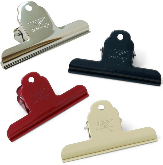 펜코 철제 클립 데스크테리어 사무실꾸미기 책상 서류정리, Navy