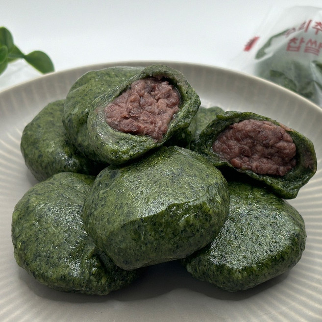 강원도 수리취떡 팥앙금 수리취찹쌀떡 취떡, 750g, 1박스