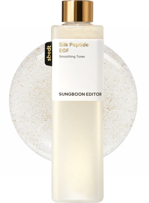 성분에디터 실크 펩타이드 세라마이드 탄력 EGF 광채 수분 토너, 1개, 300ml - 쿠팡