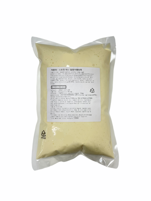 미니붕어빵 명동붕어빵 찰붕어빵 반죽 1kg 가정용, 찰붕어빵반죽 1kg, 1개