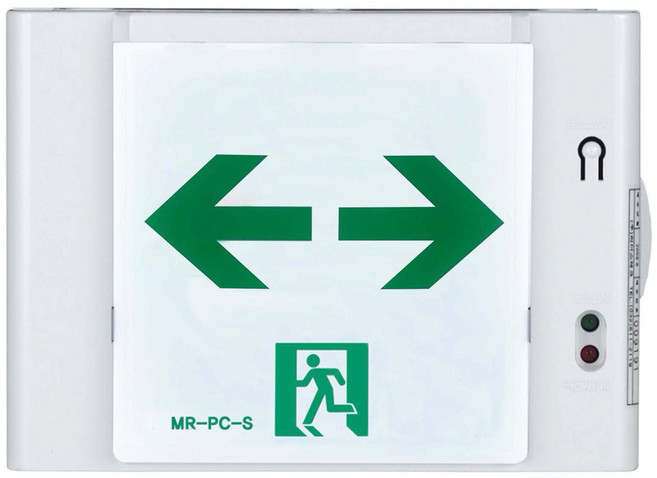 LED 유도등 비상구 피난구 복도 통호 계단 소방 단면 무방향, 1개, 혼합색상