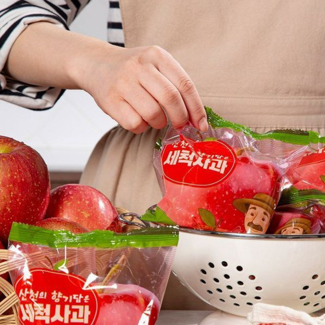 (NS홈쇼핑)경북 부사 세척사과 정품 5kg 25-28과30410317, 단일옵션