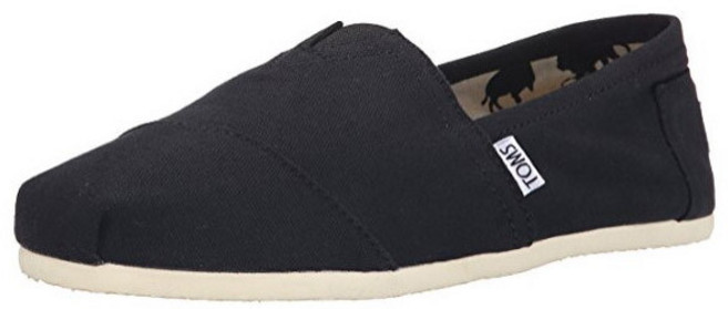 [탐스] 캔버스 클래식 블랙 001001B07