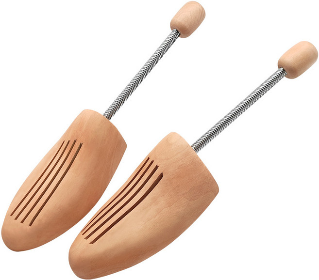 프와 원목슈트리 구두 운동화 신발주름방지 제골기 2켤레 세트