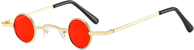 다다랜드 팡파티 인싸 선글라스, 레드, 1개