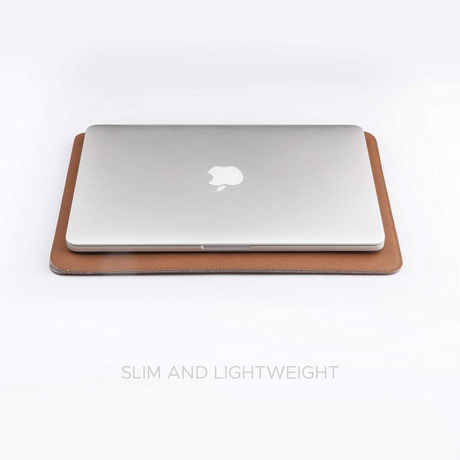 MacBook Air M4 2025 맥북에어 대응 슬리브 케이스, 1개, 브라운