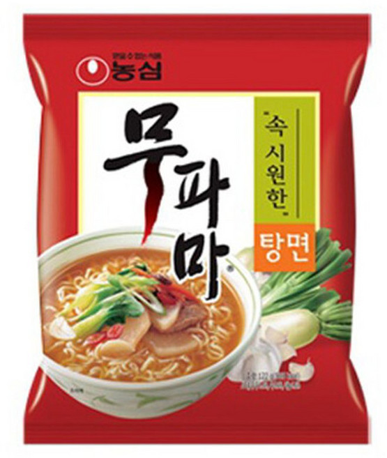 농심속시원한 무파마탕면122g 16개