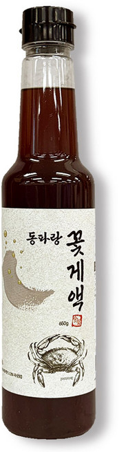 동파랑 꽃게액 650g, 4개
