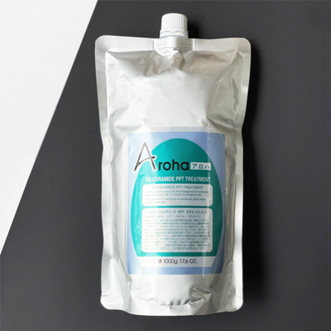 아로하 PPT 세라 마이드 피피티 트리트먼트 1000ml 헤어 수분 단백질 팩, 1개, 1L
