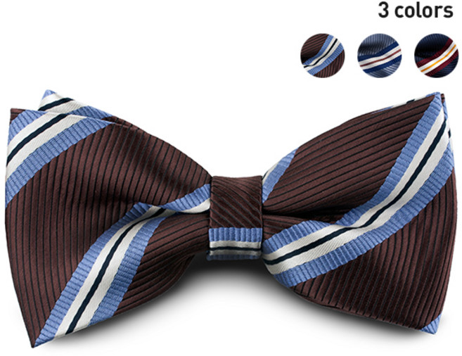 NV043_스트라이프 나비넥타이 3종