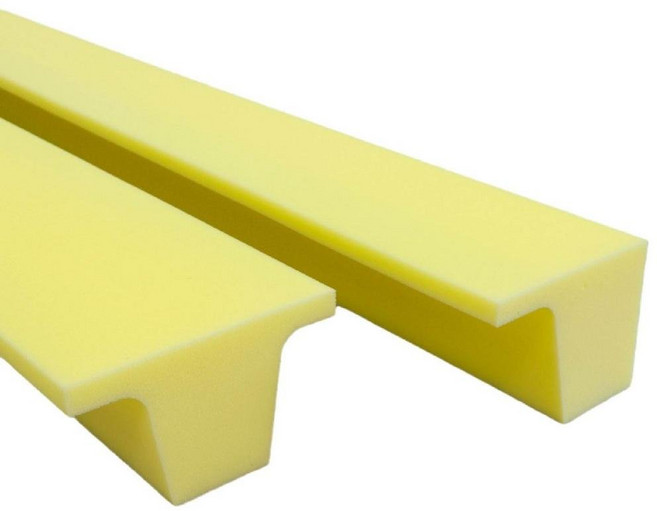 침대 틈새막이 스펀지 틈새 사이 쿠션 메우기 벽가드 막이 스폰지 스트립 채우기 인테리어 베개 1. L자형 - 최대 2.5CM의 틈