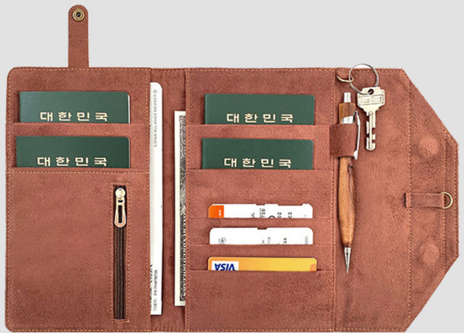 해외 여행 가족 여권 외화 지갑 컨트롤9 트래블러 패밀리