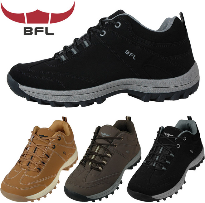 BFL 블랙 트레킹화 운동화 가벼운 등산 워킹화 607 (3607)