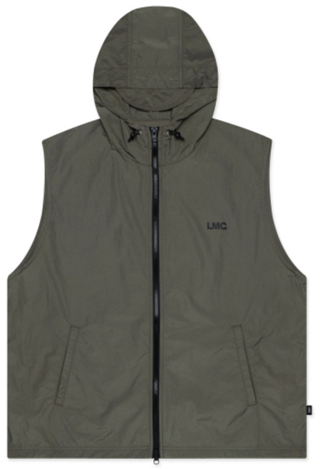 [엘엠씨] LMC OG HOODIE VEST khaki brown
