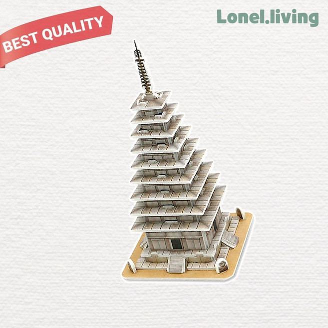 만공한국사 입체퍼즐 - 백제 미륵사지 석탑, 단품, 1개