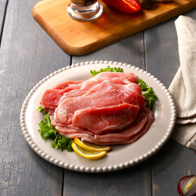 경주천년한우 국산 돼지고기 한돈 전지불고기 냉장, 500g, 1개