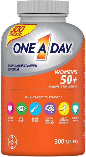 바이엘 원어데이 여성 50 플러스 종합비타민 300정, 1개
