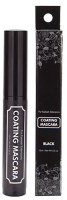 보스뷰티 코팅 마스카라, 블랙, 1개