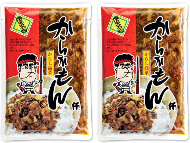 후쿠야 우마카몬 오리지널 타카나츠케 250g 2개