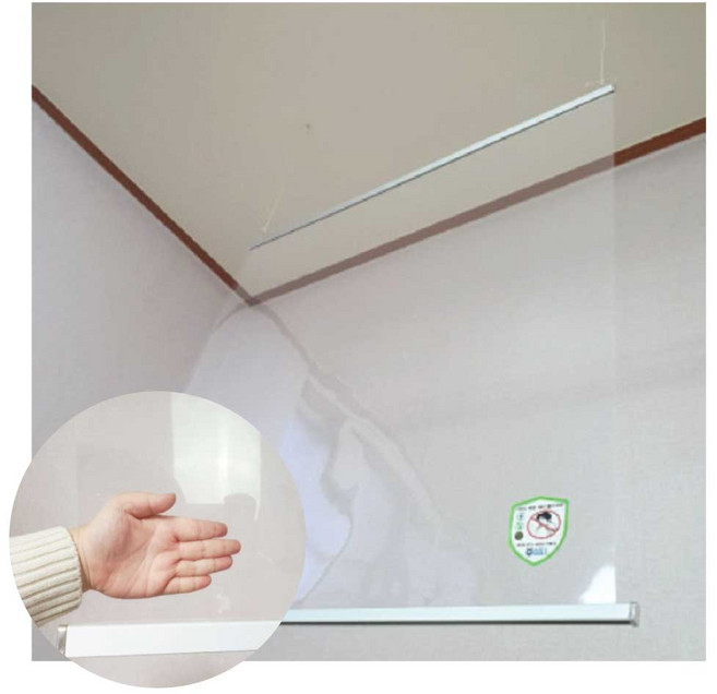 [ALL바른상점] 방풍 방한 투명롤스크린 투명블라인드 카페블라인드