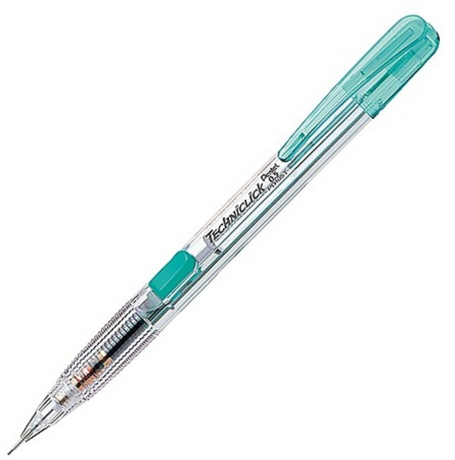 Pentel 飛龍 側壓自動鉛筆 0.5mm PD105T_綠, 1個, PD-105T_綠