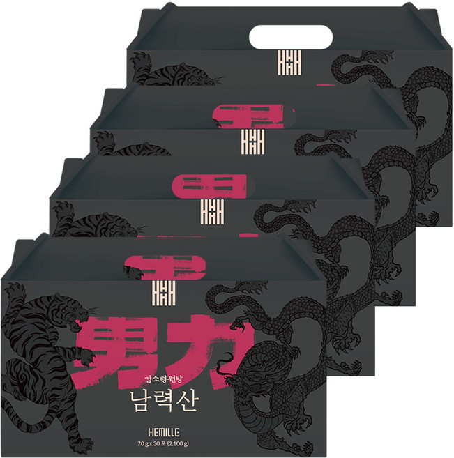 김소형 원장 남성 기력 회복 건강 달임 진액 남력산 헛개즙 복분자즙, 120개, 70ml