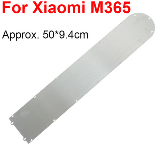 스쿠터 하단 배터리 커버 샤오미 M365 M365 프로 전기 스쿠터 액세서리 스테인레스 스틸 플레이트 섀시 실드 보호, [02] For Xiaomi M365, 1개