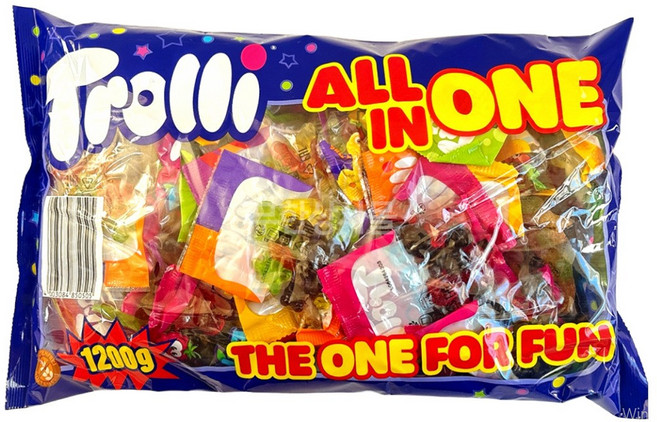 트롤리 올인원 츄잉젤리, 1.2kg, 1개