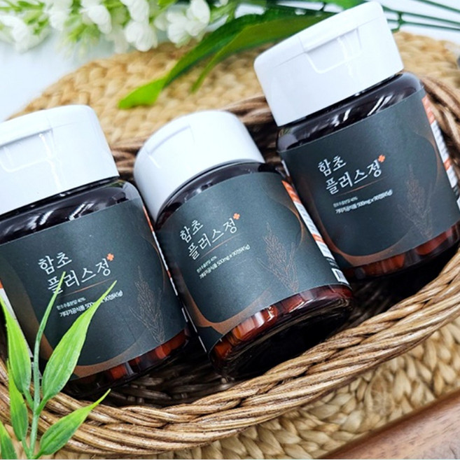 바다의 천연 나트륨 함초 플러스 정, 7개, 90정