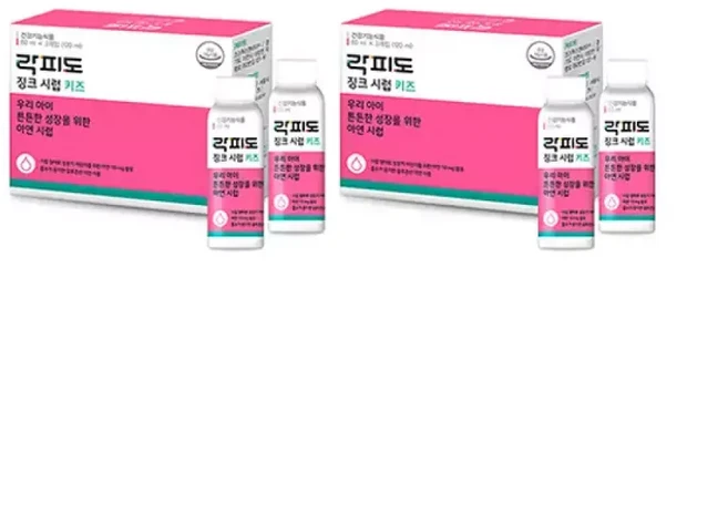 락피도 징크 시럽 키즈 (60ml X 2입) 2개, 60ml