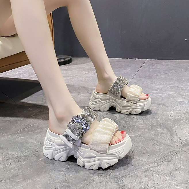 Makone 발편한 키높이 스탠딩 슬리퍼