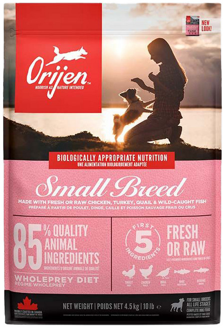 오리젠 전연령 강아지 스몰 브리드 건식사료, 칠면조, 4.5kg, 1개