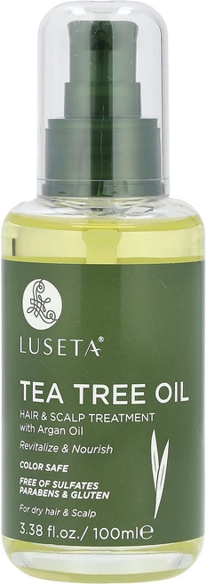 Luseta Beauty 티트리오일 모발 & 두피 트리트먼트 아르간오일 함유 100ml(3.38fl oz), LusetaBeauty티트리오일모발두피트리트먼트아르간오, 1개, 100ml - 쿠팡