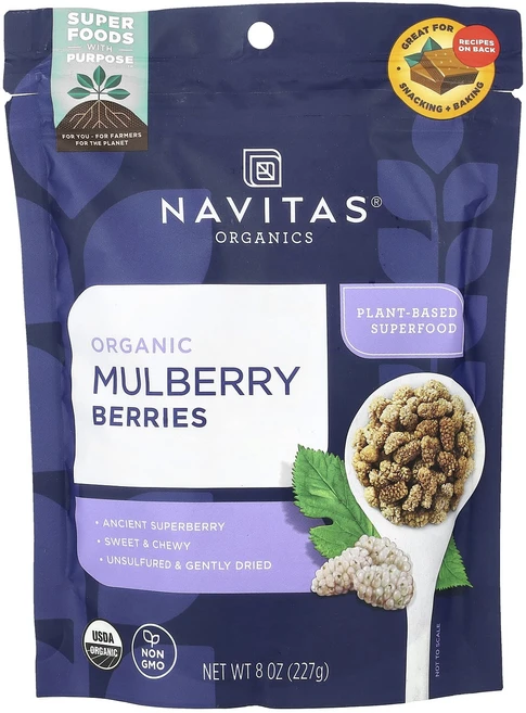몸관리하세요 겨울입니다 Navitas Organics 유기농 멀베리 베리 227 g(8 oz) 특별관리진행, NavitasOrganics유기농멀베리베리227g8oz - 쿠팡