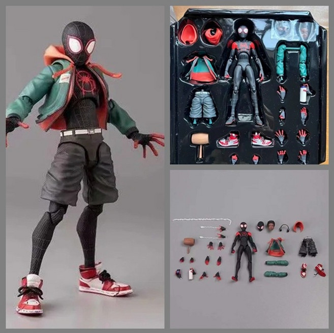 스파이더맨 유니버스 마일스 모랄레스 15cm 피규어, 1개, 1개