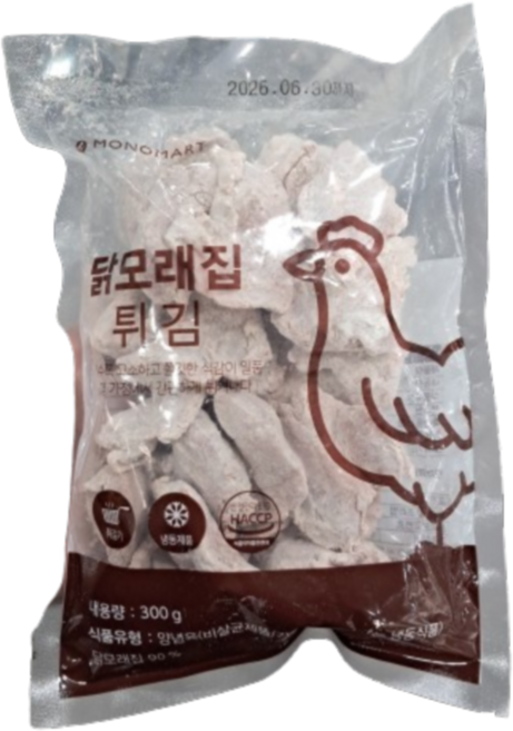 엘에프푸드 닭모래집 튀김, 300g, 16개