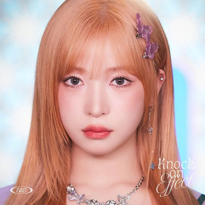 Billlie 빌리 Knock-on Effect 일본 앨범 CD 포카 스티커 솔로 하루나, 1