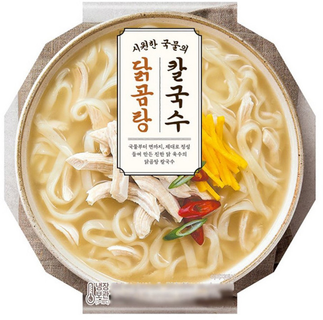 닭곰탕 칼국수, 2개, 500g