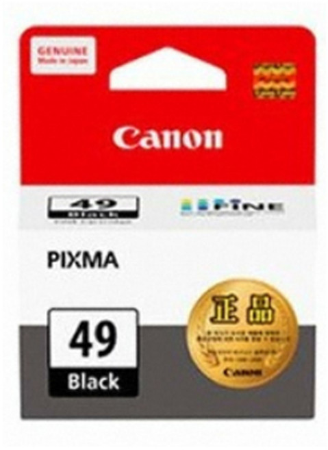캐논 정품잉크, 검정(PG-49), 1개