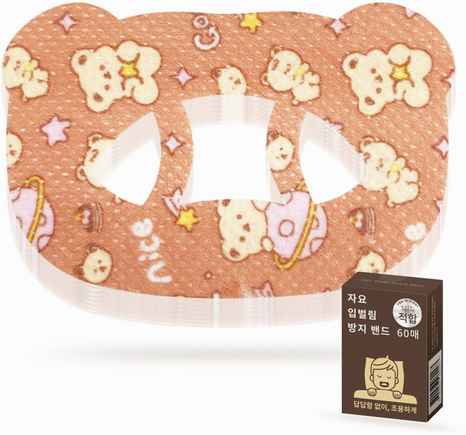 자요 숨 잘쉬는 입벌림 방지 테이프, 60개