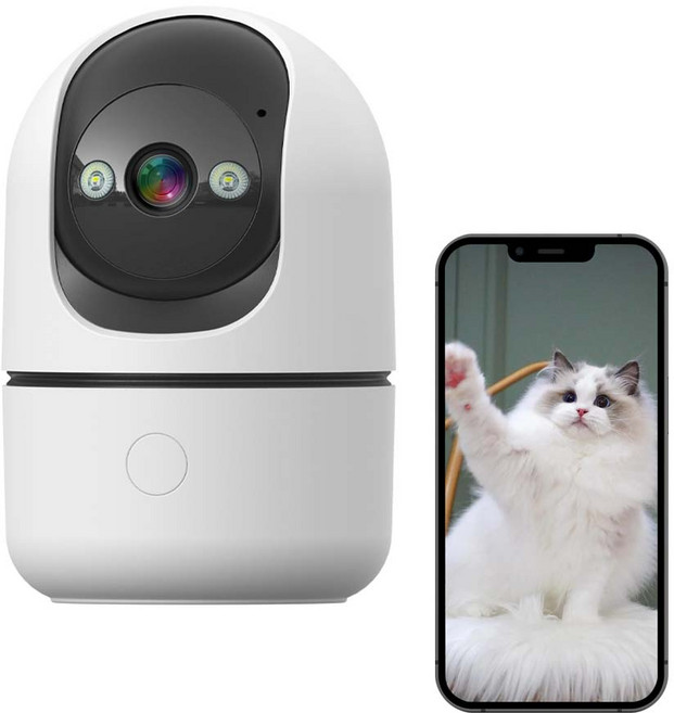 가정용 홈캠 CCTV 실외용 펫캠, 1개, BELIA HS06(메모리 카드 없음)